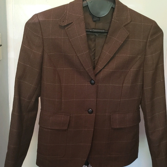 Sz. 2 Brooks Brothers Brown Tweed Jacket - Picture 1 of 3